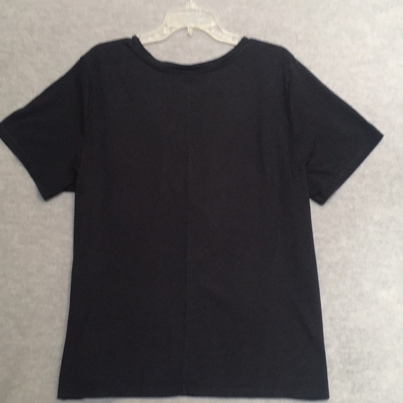 Fresh Bleu Modal Cotton Buttery Soft Blend Bottom Front Pockets Dark Navy 2X - Picture 2 of 11